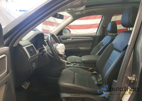 2023 Volkswagen Atlas Sel R-Line from USA, damaged, VIN 1V2SR2CA1PC525624